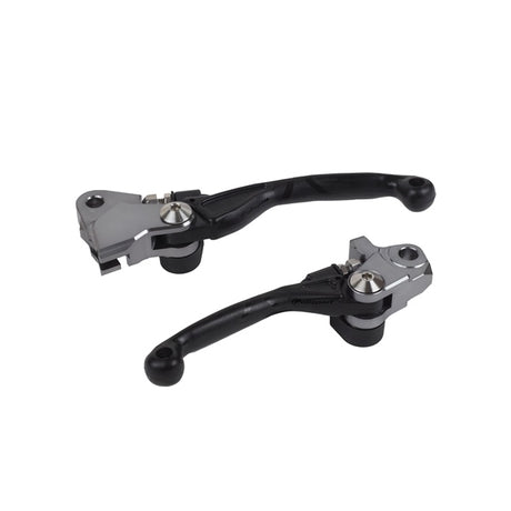 POLISPORT BLACK PIVOT LEVER SET CRF450R CRF450RX 21-22 Black - Driven Powersports
