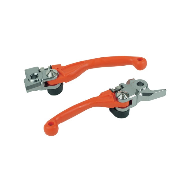 POLISPORT PIVOT LEVER SET KTM85SX 13-22 ORANGE Orange - Driven Powersports