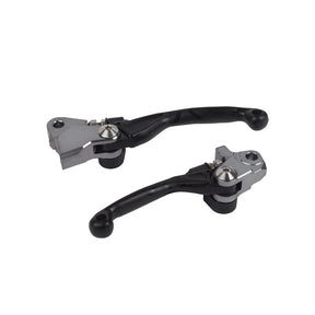 POLISPORT BLACK PIVOT LEVER SET HQV TE/FE/TX/FX 19-21 Black - Driven Powersports
