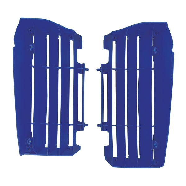 POLISPORT RADIATOR LOUVERS - YAMAHA (BLUE) (8487900002) - Driven Powersports