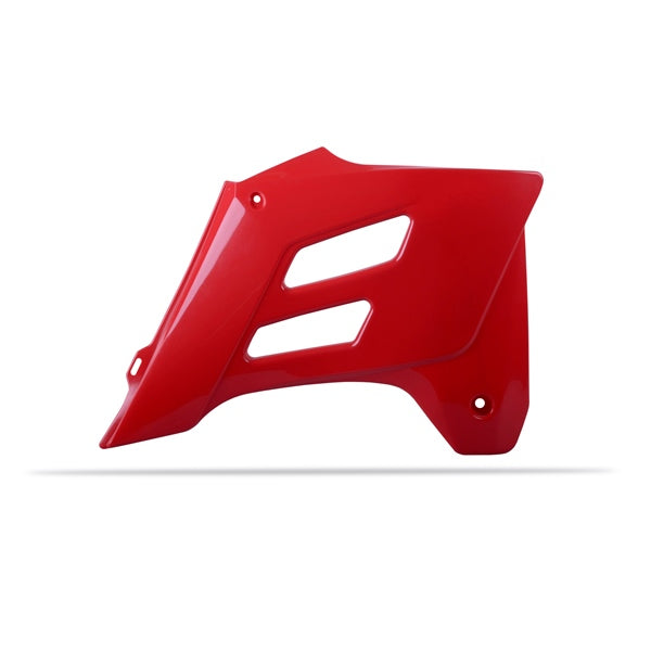 Polisport Radiator Scoop Red - Driven Powersports