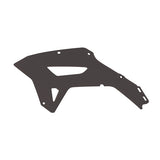 POLISPORT RADIATOR SCOOPS CRF450RX 21 Black - Driven Powersports