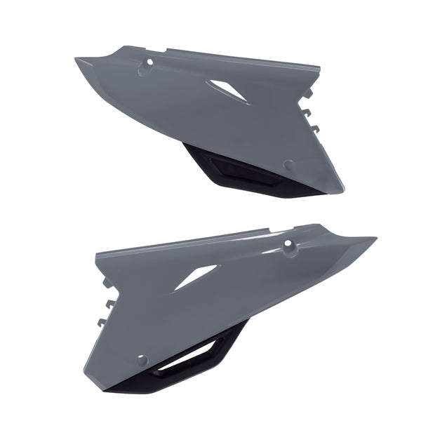 Polisport Side Panels For Honda CR125R Gray - Driven Powersports