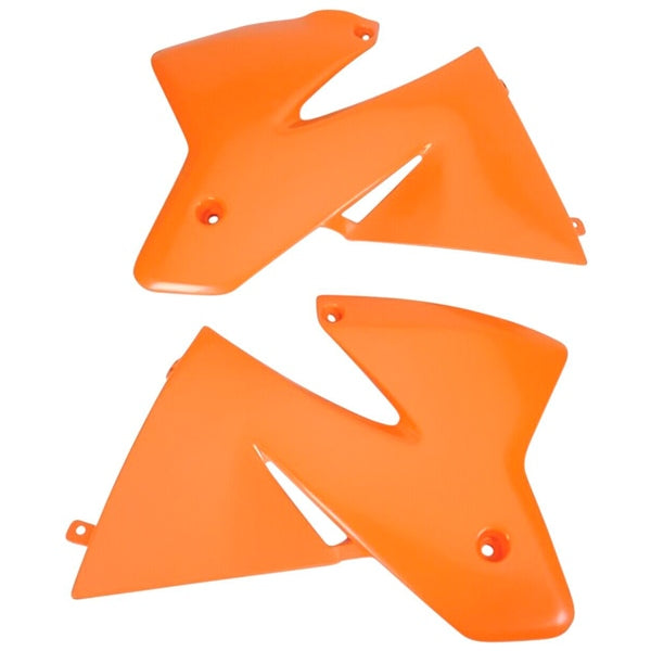 POLISPORT ORANGE RADIATOR SCOOPS SX (00) (8479100001) - Driven Powersports