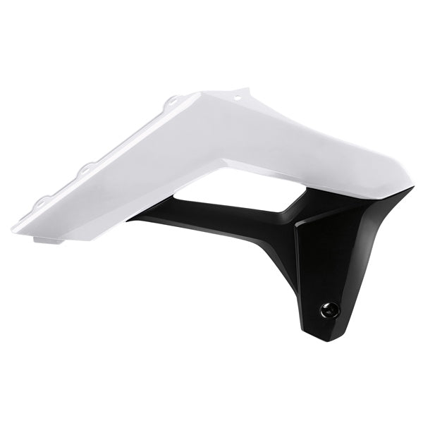 Polisport Radiator Scoop For Sherco White/Black - Driven Powersports