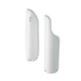 POLISPORT WHITE FORK GUARDS YAMAHA YZ125/250 (93-95) (8496400001) - Driven Powersports