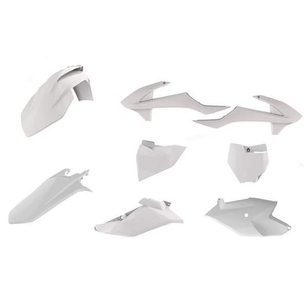 Polisport MX Complete Kit For Ktm 85 SX 17/14/19/16 White - Driven Powersports