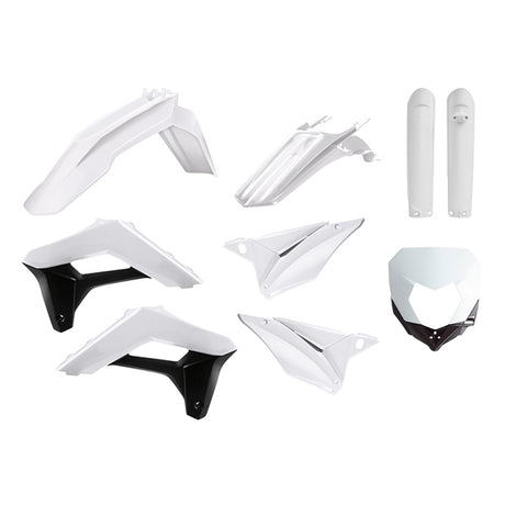 Polisport MX Complete Kit For Sherco White - Driven Powersports