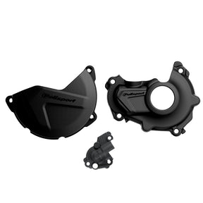 Polisport Clutch Kit & Inginition Cover Protector For Yamaha YZ450F - Driven Powersports