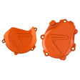 POLISPORT ORANGE CLUTCH/IGNITION COVER PROT KIT (90986) - Driven Powersports
