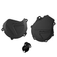 POLISPORT BLACK CLUTCH/IGNITION COVER PROT KIT (90991) - Driven Powersports