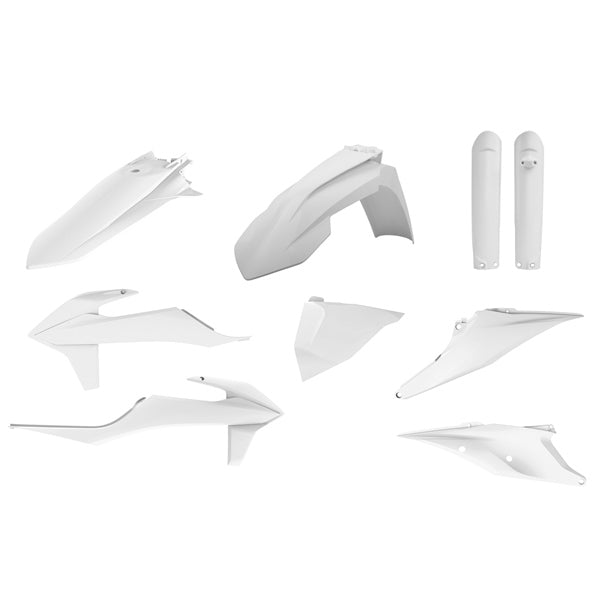 Polisport MX Complete Kit For Ktm White - Driven Powersports