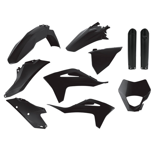 Polisport MX Complete Kit For Gas Gas Ec 250/300 Black - Driven Powersports