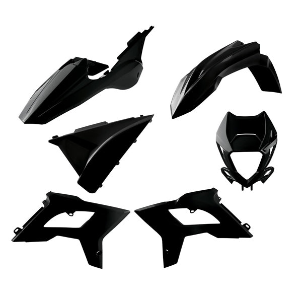 Polisport Restyled MX Complete Kit For Beta Black - Driven Powersports