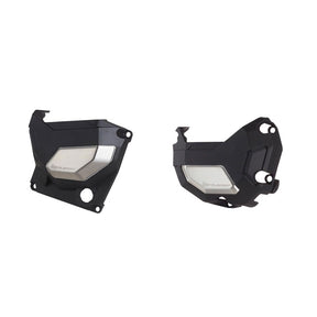 POLISPORT ENGINE COVER PROTEC KAWA Black - Driven Powersports