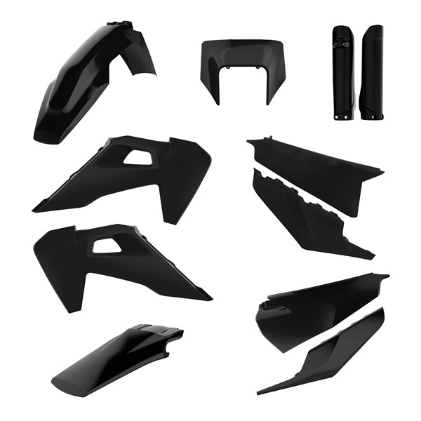 Polisport MX Complete Kit For Husqvarna Black - Driven Powersports
