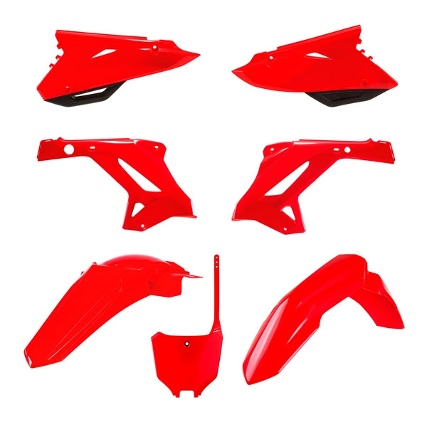 Polisport Restyled MX Complete Kit For Honda CR125R/CR250R Red - Driven Powersports