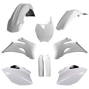 POLISPORT PLASTIC KIT COMP YAM White - Driven Powersports