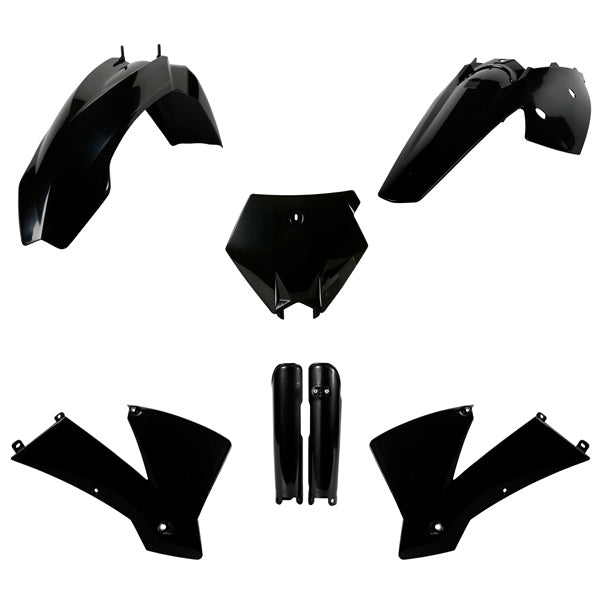 Polisport MX Complete Kit For Ktm 125 SX, 250 SX Black - Driven Powersports