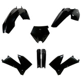 Polisport MX Complete Kit For Ktm 125 SX, 250 SX/XC, 300 XC Black - Driven Powersports