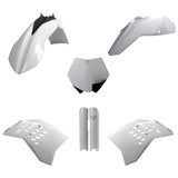 Polisport MX Complete Kit For Ktm 125 SX, 250 SX/Sx-f, 450 Sx-f White - Driven Powersports