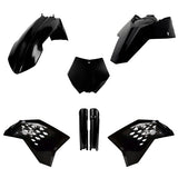 Polisport MX Complete Kit For Ktm 125 SX, 250 SX/Sx-f, 450 Sx-f Black - Driven Powersports