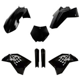 POLISPORT PLASTIC KIT COMP KTM Black - Driven Powersports
