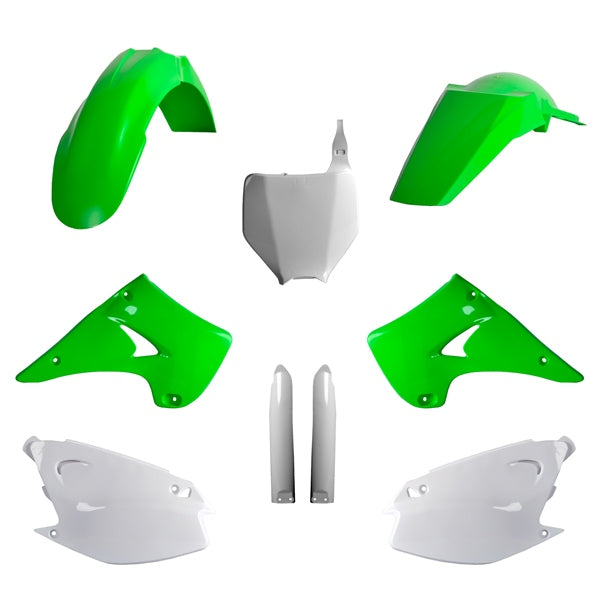 POLISPORT PLASTIC KIT COMP OEM KAWA (91479) - Driven Powersports