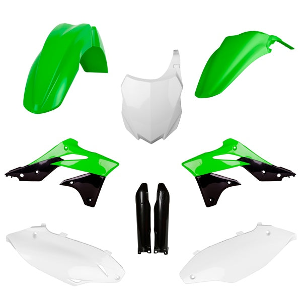 POLISPORT PLASTIC KIT COMP OEM KAWA (91489) - Driven Powersports