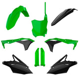 Polisport MX Complete Kit For Kawasaki KX250/KX250F Green/Black - Driven Powersports