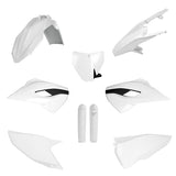 POLISPORT PLASTIC KIT COMP HUSQV White - Driven Powersports