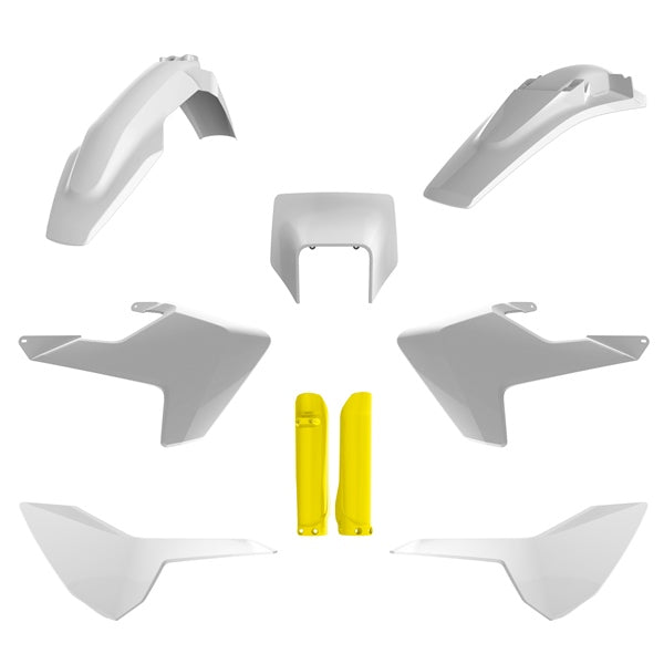 POLISPORT PLASTIC KIT COMP OEM HUSQV (91504) - Driven Powersports