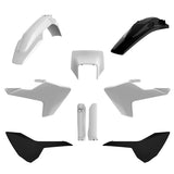 Polisport MX Complete Kit For Husqvarna White/Black - Driven Powersports