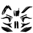 POLISPORT PLASTIC KIT COMP HON Black - Driven Powersports