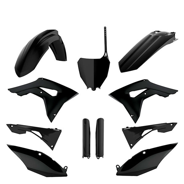 POLISPORT PLASTIC KIT COMP HON Black - Driven Powersports