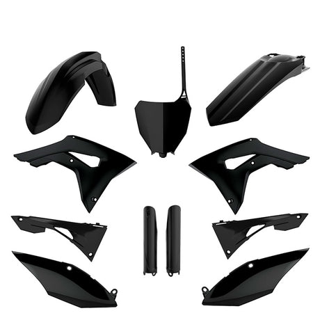 POLISPORT PLASTIC KIT COMP HON Black - Driven Powersports