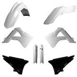 Polisport MX Complete Kit For Gas Gas White/Black/White - Driven Powersports
