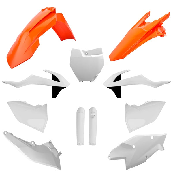 POLISPORT PLASTIC KIT COMP OEM 17 KTM (91563) - Driven Powersports
