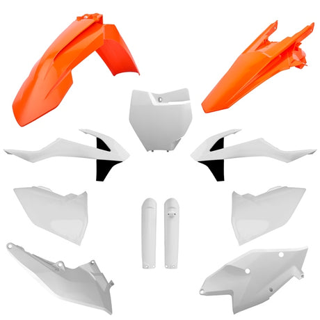 POLISPORT PLASTIC KIT COMP OEM 17 KTM (91563) - Driven Powersports