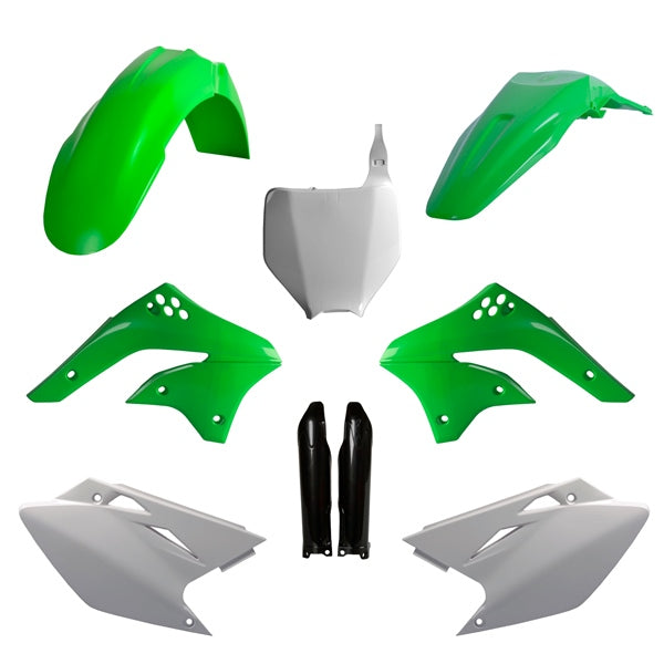 POLISPORT PLASTIC KIT COMP OEM KAWA (91565) - Driven Powersports