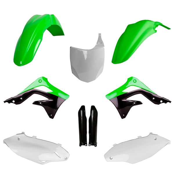 POLISPORT PLASTIC KIT COMP OEM KAWA (91567) - Driven Powersports