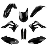 POLISPORT PLASTIC KIT COMP KAWA Black - Driven Powersports