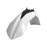POLISPORT FRONT FENDER KTM 07-12 KTM White - Driven Powersports