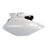 POLISPORT SIDEPANELS WR250/450F 07-08 BLACK/WHITE. (8604300001) - Driven Powersports