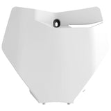 Polisport Number Plate For Ktm White - Driven Powersports