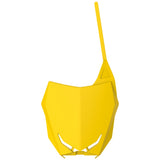 POLISPORT NUM PLATE REST SUZ RM125/250 01-08 Yellow - Driven Powersports
