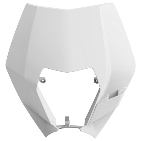 Polisport Headlight Plastic For Ktm White - Driven Powersports