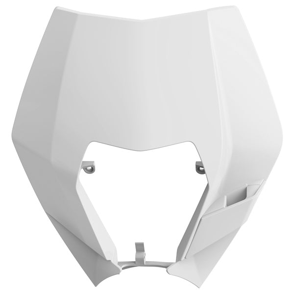 Polisport Headlight Plastic For Ktm White - Driven Powersports
