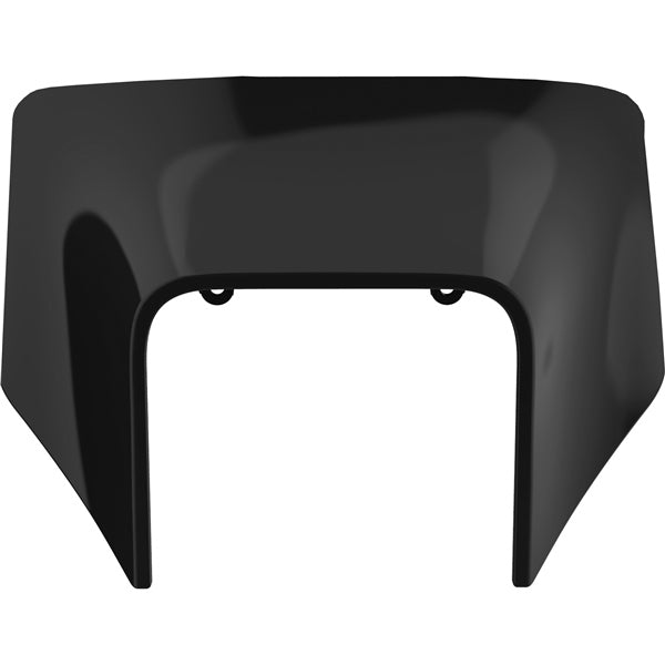 Polisport Headlight Plastic For Husqvarna Black - Driven Powersports