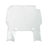 POLISPORT WHITE NUMBER PLATE KX125/250 (92-95) (8672800002) - Driven Powersports